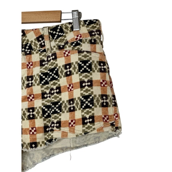 Anthropologie Pilcro The Wanderer Shorts Women's Size 30 Boho‎ Corduroy Bohemian - Picture 10 of 11